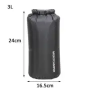 3/5/10/20/35L Dry Bag Sack 30D Nylon Ultralight Drifting Swimming Clothes Storag