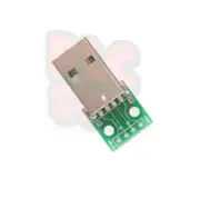 20pcs USB to DIP Adapter Converter 4 pin for 2.54mm PCB Board Power Supply