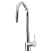 OLIVERI Essente 316 Stainless Steel Goose Neck Pull Out Mixer SS31625