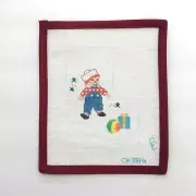 CANVAS CONNECTION Handpainted Needlepoint Mini Stocking Raggedy Andy 18 Mesh