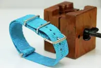 在飛比找Yahoo!奇摩拍賣優惠-艾曼達精品~20mm Nylon Watch Strap 尼