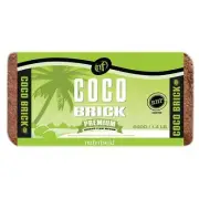 650g Coco Brick Premium Coir Peat Organic Plant Growth Medium Husk 9L Nutrifield