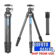 Leofoto LS-224C Professional Carbon Fiber Tripod Set wLH-25 Ball Head DC-222C s