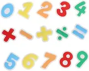 Abaodam 15Pcs Cute Cartoon Numbers Fridge Stickers for Creative Soft Refrigerator Magnets Early Education for Home Kindergarten Learning Activities