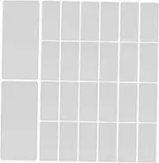 Angoily Double Sided Nano Tape 30 Pieces Strong Adhesive Pads Removable Wall Mounting Tape Adhesive Strip for Crafts Posters Photos