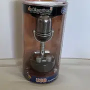 Retro Desktop USB Desklamations AM/FM Radio Microphone