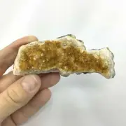Natural Citrine Crystal Cluster 180865-140g Manifest Abundance and Prosperity