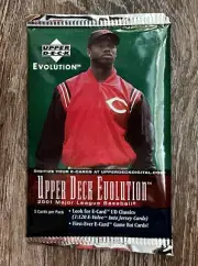 2001 Upper Deck Evolution MLB Major League Baseball Cards Unopened Hobby Pack