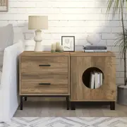 Bronx Beside Table and Pet End Table - Stylish Bundle for Modern Homes