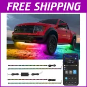 Smart LED Strip Lights for Cars - Waterproof RGBIC Underbody Neon Accent Lights