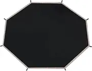 Ｓｉｍｈｏａ Trampoline Top Cover for Outdoor Sun Shelter, Black, 10ft for 8 Poles