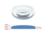 Magnify Watch Glass Crystal 1.5 Millimeters Edge Thick w/ Diameter 36.5 - 41.0mm