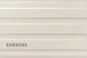 Samsung Portable SSD T7 Shield, 2TB, Beige, USB3.2, Type-C, R/W(Max) 1,050MB/s, IP65 Water & Dust Resistance, Drop Resistant Case