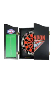 Essendon Bombers AFL Dartboard + Cabinet