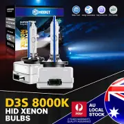 2X OEM HID D3S Xenon Headlight Globes 8000K For Jaguar XF Kompressor 2009-2015