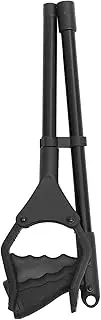 FUNOMOCYA 1pc Aluminum Alloy Magnetic Trash Clamp Foldable Waste Picker for Outdoor Cleaning Lightweight Rubbish Grabber Versatile Garbage Tool for Easy Pickup Accessory Random Color