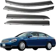 Weather Shield, Compatible with Nissan Altima Teana MK1-J31 2003-2007 Car Window Visor Waterproof Wind Rain Visor Deflector