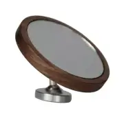 Upgraded Espresso Shot Mirror for Bottomless Portafilter Walnut