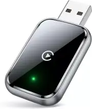 CarPlay Adapter for iPhone Convert Wired to Wireless Apple CarPlay USB-A or C