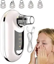 Pore Cleaner Tool - Whitehead Remover | 3 Suction Settings USB Charging Whitehead Extractor Equipment for Women Men Teenager Daily Routine Travel Bath Time