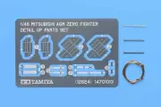 Tamiya 1/48 No.24 IJN Mitsubishi Type-0 Carrier Fighter Parts 12624