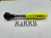 Snap-on Tools NEW HI-VIZ 1/4" Hex Drive Round Swivel Head Bit Ratchet THNFDM72HV