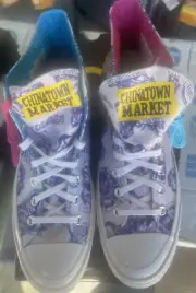 BATMAN CONVERSE x CHINATOWN MARKET CHUCK 70 HIGH TOP MENS SHOES 167512C SIZE 10