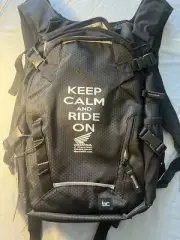 Basecamp 30 miler Hydration Pack w/ mountaineer webbing loops w/ reflect trim
