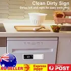 Clean Dirty Dishwasher Magnet Sign Easy Read Scratch Magnetic Backing A