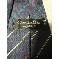 在飛比找蝦皮購物優惠-CHRISTIAN DIOR 迪奧義大 利絲男士領帶