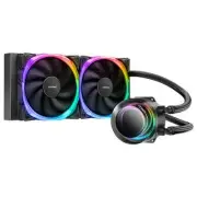 O-Antec VORTEX 240mm ARGB AIO Liquid CPU Cooler + ARGB Controller, EPDM