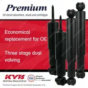 Front + Rear KYB PREMIUM Shock Absorbers for FIAT 124 124A 1.2 I4 RWD Wagon (for: Fiat)