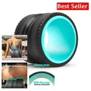 Durable Yoga Wheel & Back Stretcher for Pain Relief - Includes Portable Bag