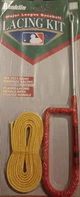 MLB Glove Lacing Kit 4ft Rawhide Lacing & Needle By Franklin No. 1976S4