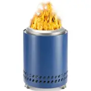 Smokeless Fire Pit, 304 Stainless Steel Tabletop Firepit Wood Pellets