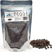 Natural Black Whole Peppercorns For Grinder Refill Table Edible Cooking 120g