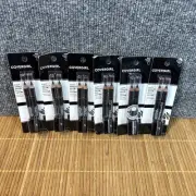 6 Pack Lot - Covergirl Easy Breezy Brow Fill + Define, Pencil (500 Black)