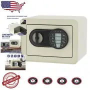 Compact Mini Safe Box with Digital Lock - Ideal for Home & Office Security