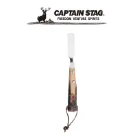 在飛比找樂天市場購物網優惠-├登山樂┤日本 Captain Stag 鹿牌 原木柄奶油刀