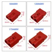 50A 175A 350A Battery Quick Connect Disconnect Plug Recovery Kit Winch Trailer