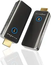Wireless HDMI Transmitter and Receiver,1080P/60HZ Wireless HDMI Extender Kit,Plug & Play,5GHz Kit Streaming Video and Audio for PC/Laptop/TV/Projector/Cable Box,98ft Range