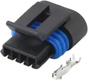 2 Sets 4 Pin Way 1.5 Series Female Male 282088-1 Automotive Connector Sealed Waterproof Auto Plug 282106-1(Female,5 Sets_4P)