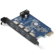 Orico Desktop PC 4 Port High Speed USB 3.0 PCI Express Card (PVU3-4P) [PVU3-4P]