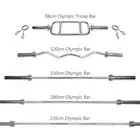 Olympic Weight Barbell Bar - Dumbell Bar - Tricep Bar - Ez Curl Bar - Home Gym
