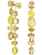 [Swarovski] Gema Drop Earrings in Yellow