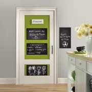 Chalkboard Peel & Stick Wall Decals Bedroom Dorm Room or Kitchen 4 Stickers NEW