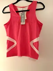 NWT Adidas Tank Top Women Size M Pink/White Climacool