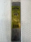 2x Genuine Atom Edger Electric Cross Blade Set fits 301 Yellow 43091