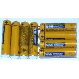國際牌Panasonic 鎳氫 Ni-MH 4號可充式電池 HHR-65AAABU,1.2v,630mAh,相容款非原廠