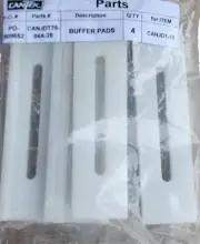 (QTY:4) Cantek CANJDT75-04A-28 Buffer Pads For Cantek JDT-75 Auto Dovetailer